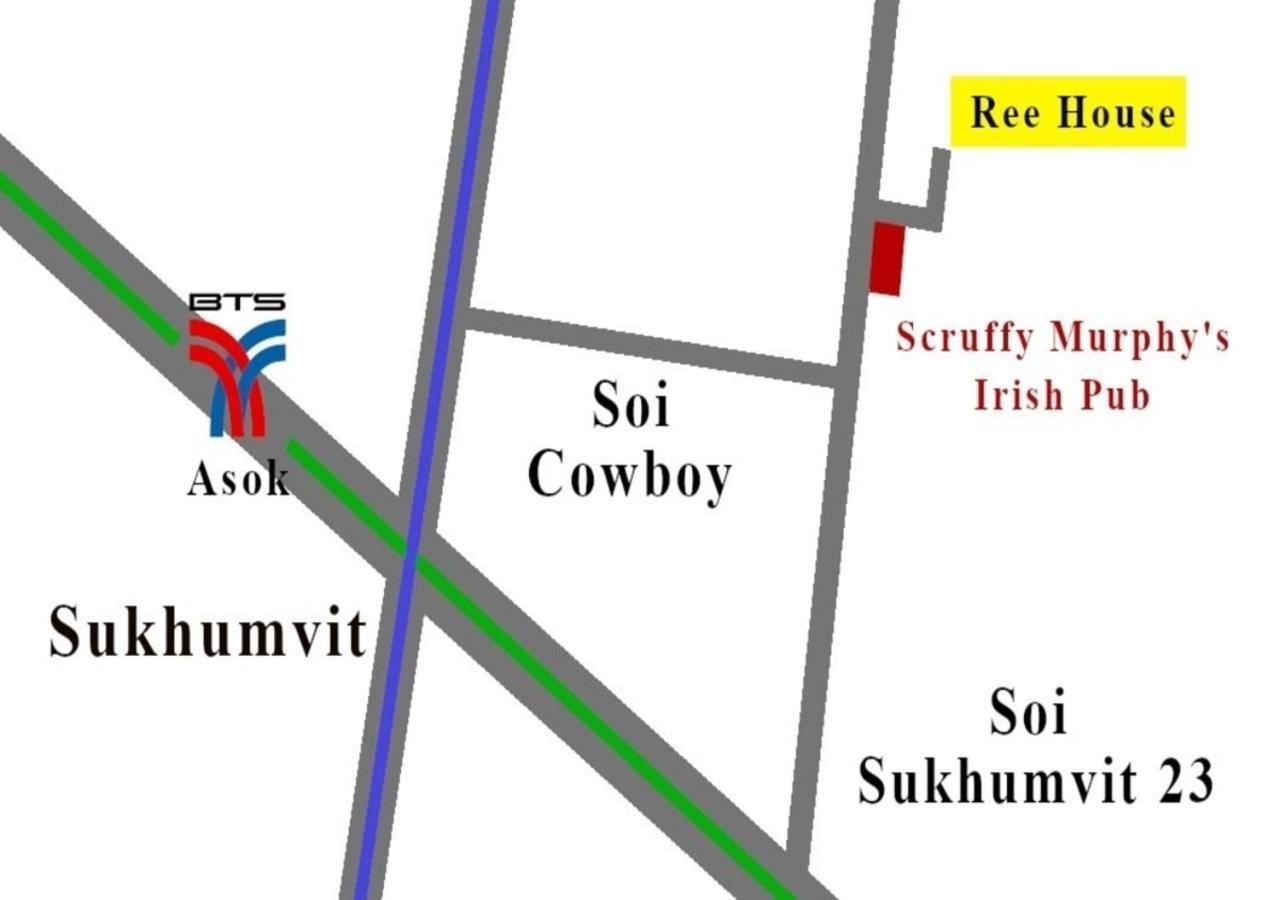 Reehouse@Soi Cowboy/Asoke Bts Hotell Bangkok Exteriör bild